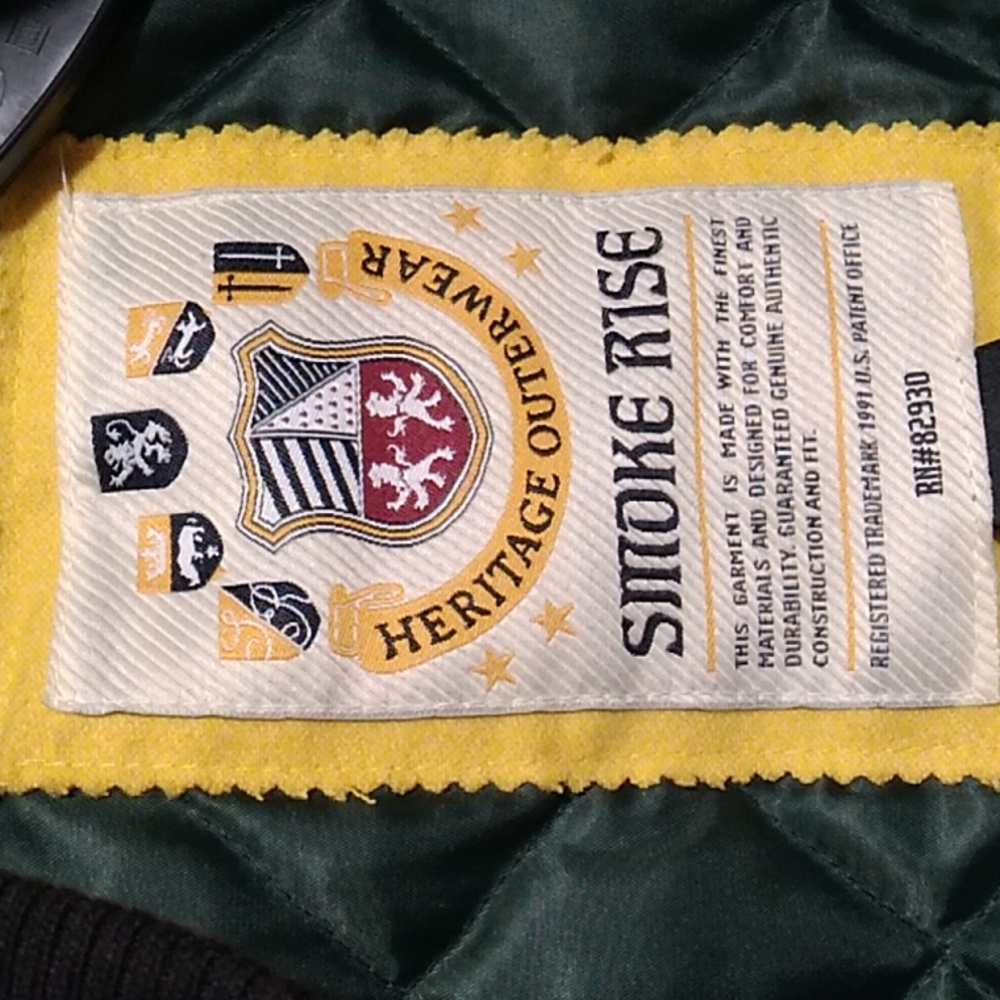 SALE! NWT Smoke Rise Heritage Outerwear Varsity League Champion Letterman Coat - Picture 13 of 16